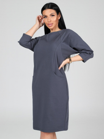 Женское платье Вокал / темно-серый