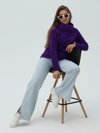 Женская толстовка Гретта / Фиолетовый