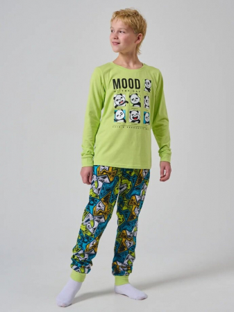 Детская пижама "Модная панда" длинный рукав