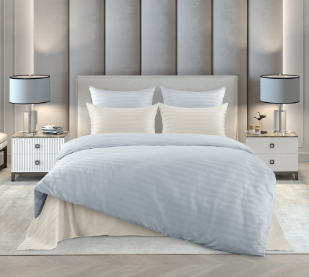 Постельное белье страйп-сатин ТМ Королевское искушение / Эхо