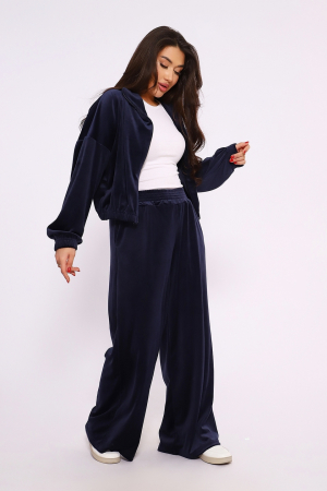 Женский костюм 636 / темно-синий