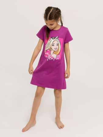 Ночная сорочка детская "Барби" арт. дк308фл