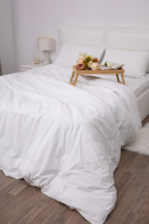 Постельное белье поплин Ф-ка Самойлова / Страйп-белый