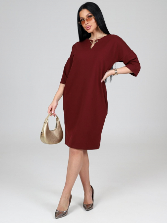 Женское платье Памперо / Бордовый