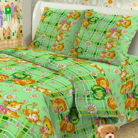 Постельное белье в детскую кроватку бязь 90гр/м2 / Распродажа