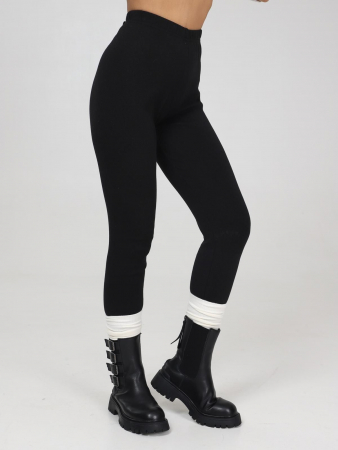 Лосины женские утепленные / черный