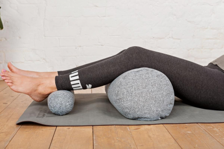 Болстер для йоги "Релакс" / бордо