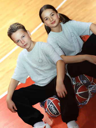 Футболка для девочки Успех-7.1 / кармеланж