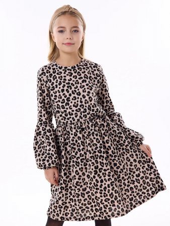 Детское платье "Фея" / Леопард