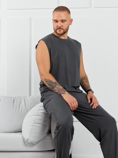 Майка мужская Алессандро-2 / графитовый