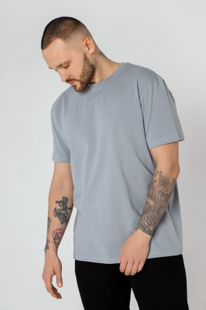 Мужская футболка Клаб-1У / Серая