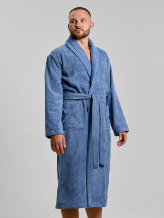 Халат мужской Комфорт-4 / деним