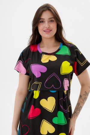 Платье женское из кулирки Миранда / Солнечное сердце