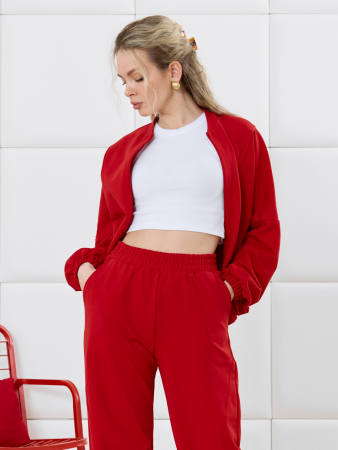 Женский бомбер Баланс-1 / красный