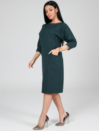 Женское платье Вокал / изумруд