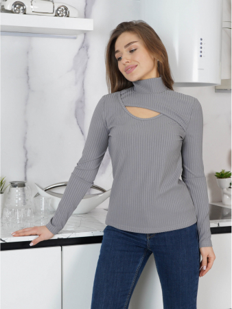 Женская водолазка Марсель / Светло-серый