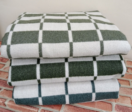 Одеяло байковое 400 гр. 80% хлопок / расцветки в ассортименте