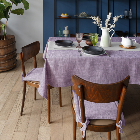 Скатерть рогожка "Волшебная Ночь" / Глициния (упаковка 2)