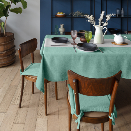 Подушка для стула "Волшебная Ночь" 40/40 Бирюза