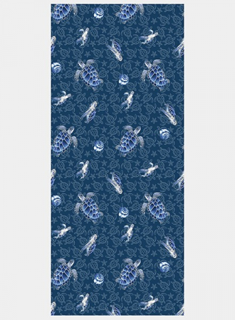 Полотенце вафельное кухонное / Черепашки 1