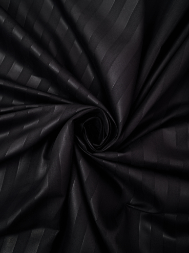 Постельное белье микрофибра-страйп / Графит