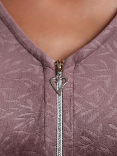 Халат женский Бархат / капучино