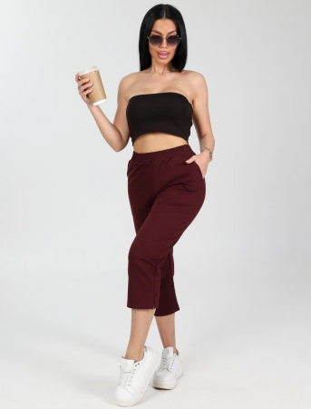 Женские бриджи Портленд / винный