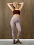 Женские леггинсы Флеш-1 / бежевый