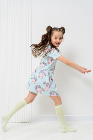 Детские гольфы Незабудка (набор 2 пары) / салатовый