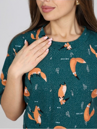 Женская пижама П-124.05 / Лисы