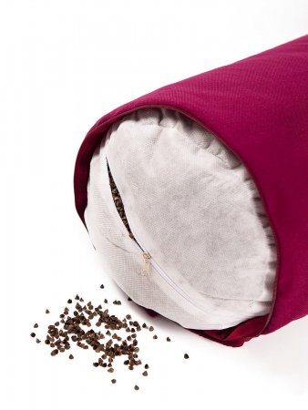 Болстер для йоги "Релакс" / бордо