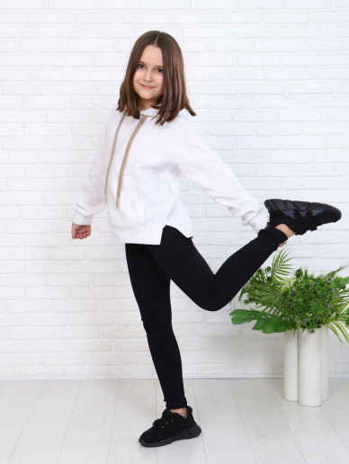 Лосины детские утепленные - Д / черный