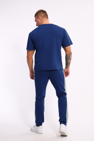 Мужской костюм 35282 / индиго