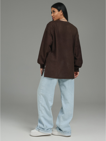 Женский свитшот Фрэнсис / Шоколад