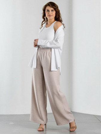 Женские брюки "Женский каприз-2" / бежевый