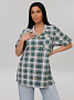 Женская туника Т-221(К) / Желтый (клетка)