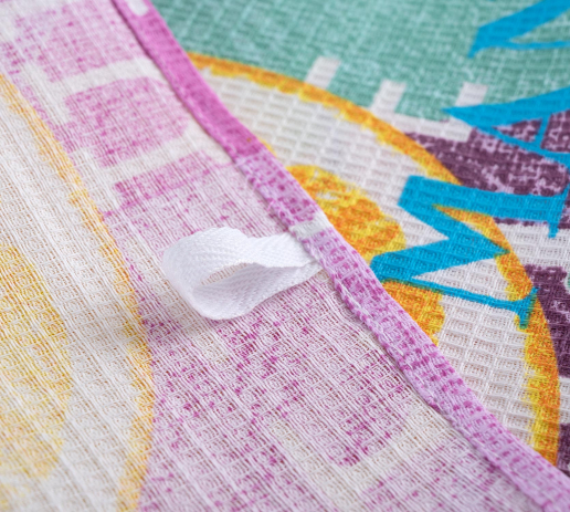 Полотенце банное вафельное Тропикана