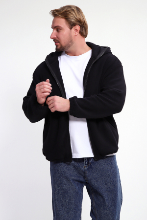 Мужское худи 36992 / черный