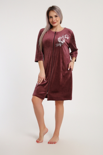 Женский халат 526 / Брусника