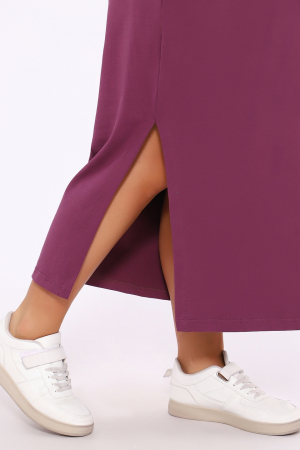 Женское платье 742 / Винный