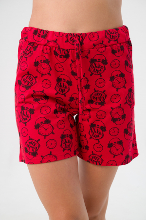 Шорты женские из кулирки Дачница / Часики макси