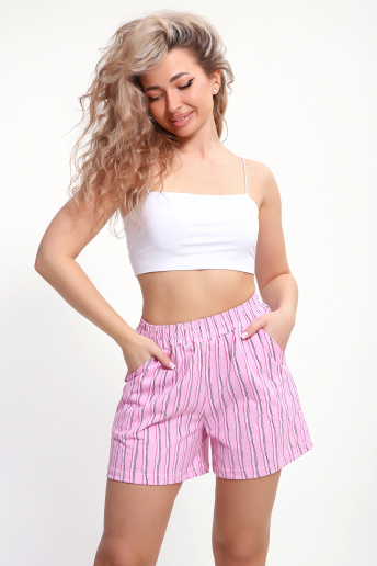 Женские шорты 29023 / розовый