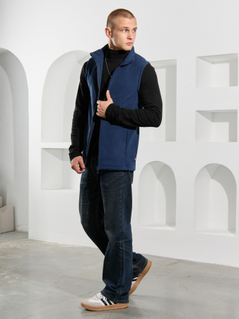 Жилет мужской Алтай-3 / тёмно-синий