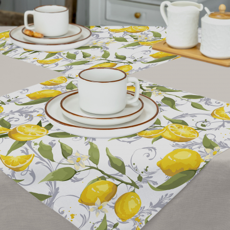 Набор салфеток "Самойловский Текстиль" / Лимонная эстетика