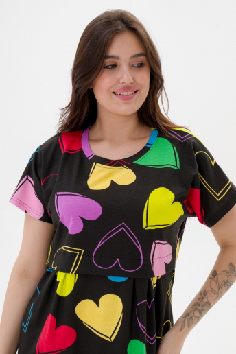 Платье женское из кулирки Миранда / Солнечное сердце