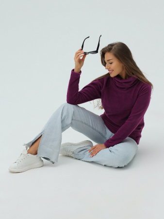 Женская толстовка Гретта / Сливовый