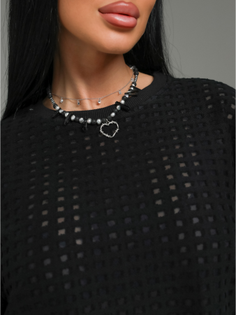 Женский свитшот Фрэнсис / Черный