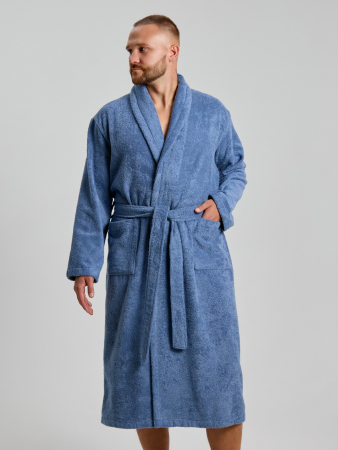 Халат мужской Комфорт-4 / деним