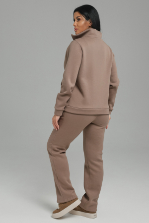 Женский костюм с брюками 74722 / капучино