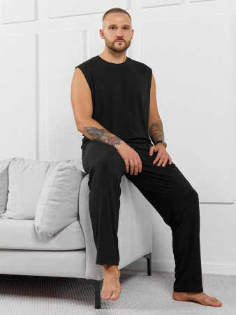 Майка мужская Алессандро-2 / чёрный